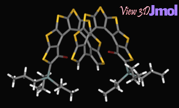 Bis[7]helicene Xray structure